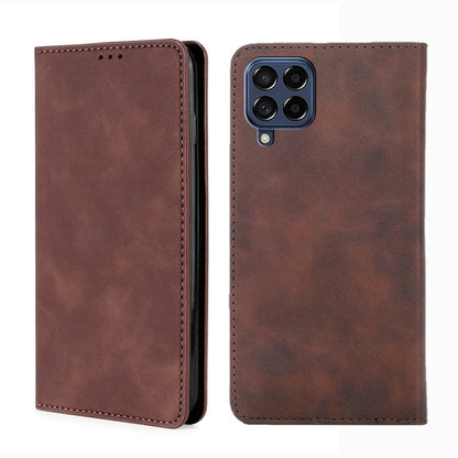 Skin Feel Magnetic Horizontal Flip Leather Phone Case, For Samsung Galaxy A03 EU Edition 166mm, For Samsung Galaxy A23 5G, For Samsung Galaxy M33 5G, For Samsung Galaxy M53 5G