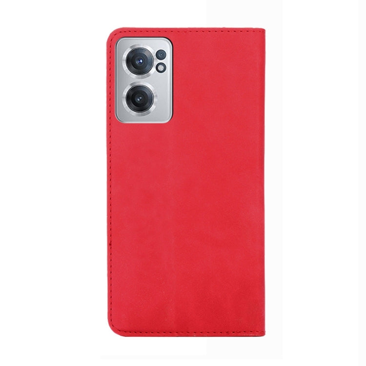 Skin Feel Magnetic Horizontal Flip Leather Phone Case, For OnePlus Nord CE 2 5G