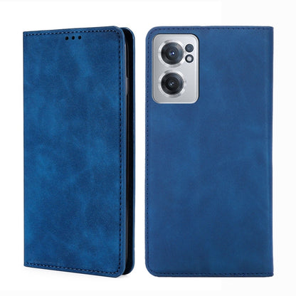 Skin Feel Magnetic Horizontal Flip Leather Phone Case, For OnePlus Nord CE 2 5G