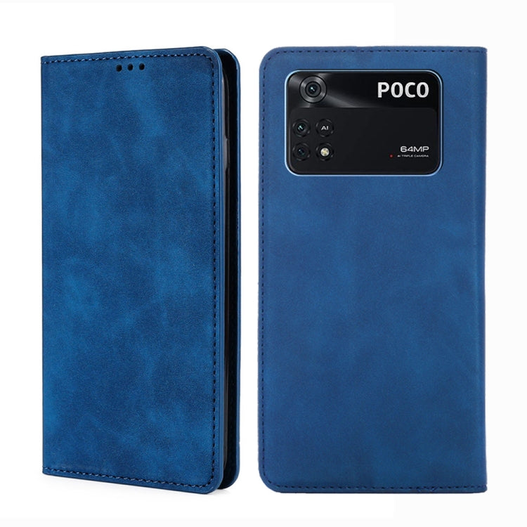 Skin Feel Magnetic Flip Leather Phone Case, For Xiaomi Poco M4 Pro, For Xiaomi Poco X4 Pro 5G, For Xiaomi Redmi K50 / K50 Pro, For Xiaomi Redmi K50 Gaming