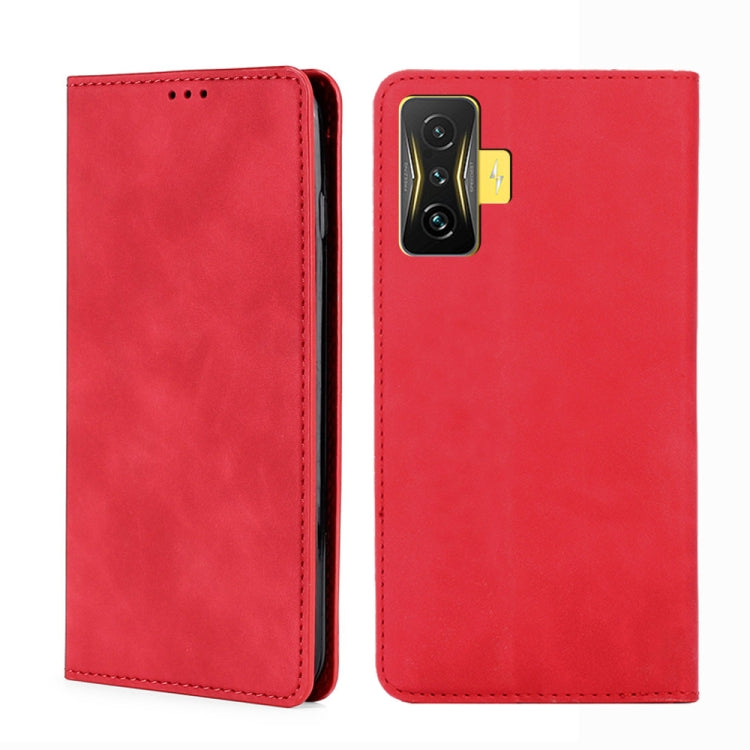 Skin Feel Magnetic Flip Leather Phone Case, For Xiaomi Poco M4 Pro, For Xiaomi Poco X4 Pro 5G, For Xiaomi Redmi K50 / K50 Pro, For Xiaomi Redmi K50 Gaming