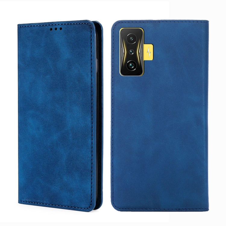 Skin Feel Magnetic Flip Leather Phone Case, For Xiaomi Poco M4 Pro, For Xiaomi Poco X4 Pro 5G, For Xiaomi Redmi K50 / K50 Pro, For Xiaomi Redmi K50 Gaming