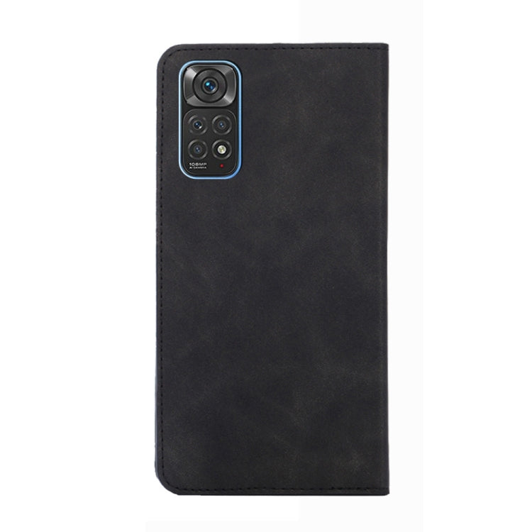 Skin Feel Magnetic Flip Leather Phone Case, For Xiaomi Redmi Note 11 Global / Note 11S, For Xiaomi Redmi Note 11 Pro 4G/5G Global, For Xiaomi 12 Lite, For Xiaomi 12 Pro