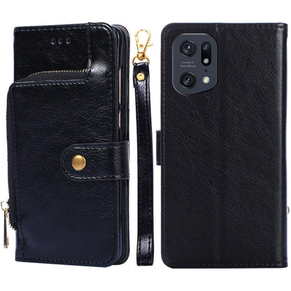 Zipper Bag Leather Phone Case, For OPPO Find X5 Pro, For OPPO K10 5G, For OPPO K10 Pro 5G, For OPPO Reno7 4G/F21 Pro 4G, For OPPO Reno7 5G Global/Find X5 Lite, For OPPO Realme 9 Pro
