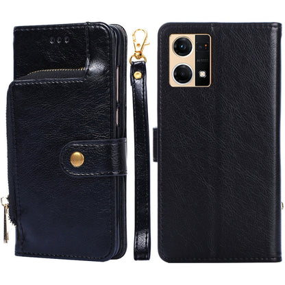 Zipper Bag Leather Phone Case, For OPPO Find X5 Pro, For OPPO K10 5G, For OPPO K10 Pro 5G, For OPPO Reno7 4G/F21 Pro 4G, For OPPO Reno7 5G Global/Find X5 Lite, For OPPO Realme 9 Pro