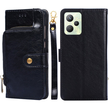 Zipper Bag Leather Phone Case, For OPPO Realme 9 Pro+/Realme 9 Pro Plus, For OPPO Realme 9 Pro+, For OPPO Realme?9i/A36?4G/A96?4G/K10?4G/A76?4G, For OPPO Realme C35, For OPPO Realme GT Neo 3, For OPPO Realme GT2 Pro, For OPPO Realme Narzo 50i