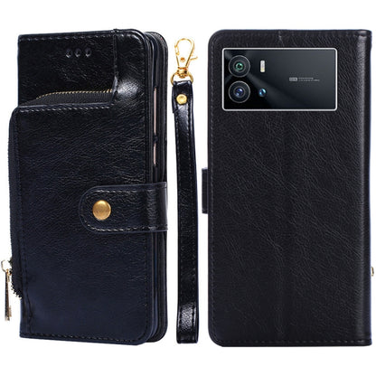 Zipper Bag Leather Phone Case, For vivo iQOO 9 5G, For vivo IQOO Neo6 5G, For vivo iQOO U5 5G, For vivo S12/V23, For vivo S12 Pro/V23 Pro, For vivo X80 Pro China