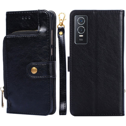 Zipper Bag Leather Phone Case, For vivo X80 China, For vivo Y53s 5G/iQOO Z5x/T1x, For vivo Y55s 5G, For vivo Y76s China/Y74s, For Google Pixel 7 5G, For Huawei nova 9 SE 4G