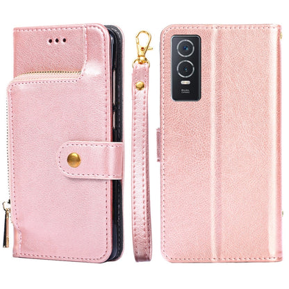 Zipper Bag Leather Phone Case, For vivo X80 China, For vivo Y53s 5G/iQOO Z5x/T1x, For vivo Y55s 5G, For vivo Y76s China/Y74s, For Google Pixel 7 5G, For Huawei nova 9 SE 4G