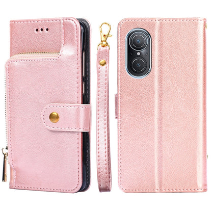 Zipper Bag Leather Phone Case, For vivo X80 China, For vivo Y53s 5G/iQOO Z5x/T1x, For vivo Y55s 5G, For vivo Y76s China/Y74s, For Google Pixel 7 5G, For Huawei nova 9 SE 4G