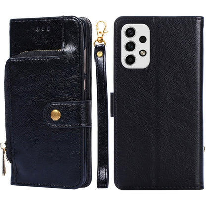 Zipper Bag Leather Phone Case, For Samsung Galaxy A03 EU, For Samsung Galaxy A23 5G, For Samsung Galaxy M33 5G, For Samsung Galaxy M53 5G, For Sony Xperia Ace III, For Xiaomi Poco M4 Pro