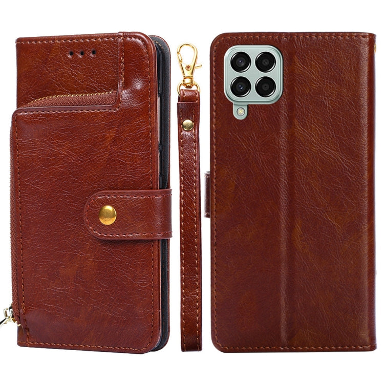 Zipper Bag Leather Phone Case, For Samsung Galaxy A03 EU, For Samsung Galaxy A23 5G, For Samsung Galaxy M33 5G, For Samsung Galaxy M53 5G, For Sony Xperia Ace III, For Xiaomi Poco M4 Pro