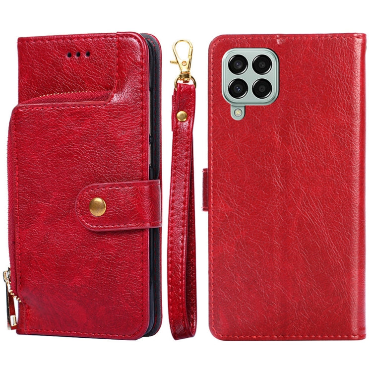 Zipper Bag Leather Phone Case, For Samsung Galaxy A03 EU, For Samsung Galaxy A23 5G, For Samsung Galaxy M33 5G, For Samsung Galaxy M53 5G, For Sony Xperia Ace III, For Xiaomi Poco M4 Pro