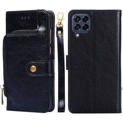 Zipper Bag Leather Phone Case, For Samsung Galaxy A03 EU, For Samsung Galaxy A23 5G, For Samsung Galaxy M33 5G, For Samsung Galaxy M53 5G, For Sony Xperia Ace III, For Xiaomi Poco M4 Pro