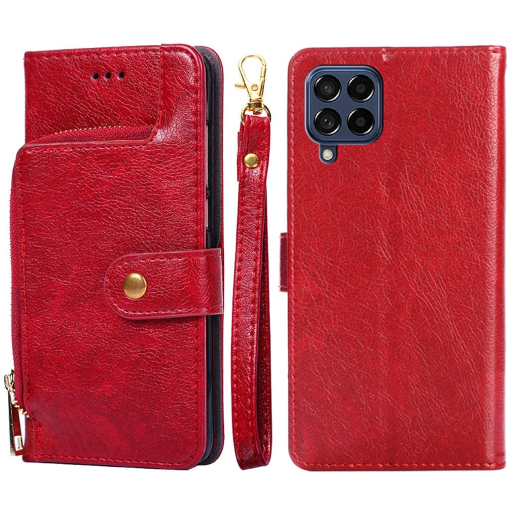 Zipper Bag Leather Phone Case, For Samsung Galaxy A03 EU, For Samsung Galaxy A23 5G, For Samsung Galaxy M33 5G, For Samsung Galaxy M53 5G, For Sony Xperia Ace III, For Xiaomi Poco M4 Pro