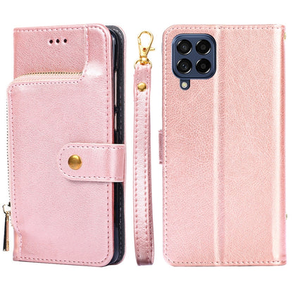 Zipper Bag Leather Phone Case, For Samsung Galaxy A03 EU, For Samsung Galaxy A23 5G, For Samsung Galaxy M33 5G, For Samsung Galaxy M53 5G, For Sony Xperia Ace III, For Xiaomi Poco M4 Pro