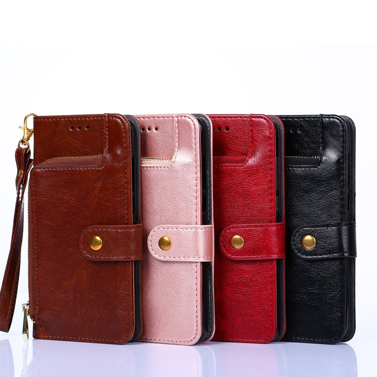 Zipper Bag Leather Phone Case, For Xiaomi Poco X4 Pro 5G, For Xiaomi Redmi K50/Redmi K50 Pro, For Xiaomi Redmi K50 Gaming/Poco F4 GT, For Xiaomi Redmi Note 11 Global/Redmi Note 11S, For Xiaomi Redmi Note 11 Pro Global, For Xiaomi 12 Lite