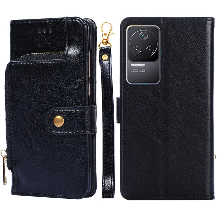 Zipper Bag Leather Phone Case, For Xiaomi Poco X4 Pro 5G, For Xiaomi Redmi K50/Redmi K50 Pro, For Xiaomi Redmi K50 Gaming/Poco F4 GT, For Xiaomi Redmi Note 11 Global/Redmi Note 11S, For Xiaomi Redmi Note 11 Pro Global, For Xiaomi 12 Lite
