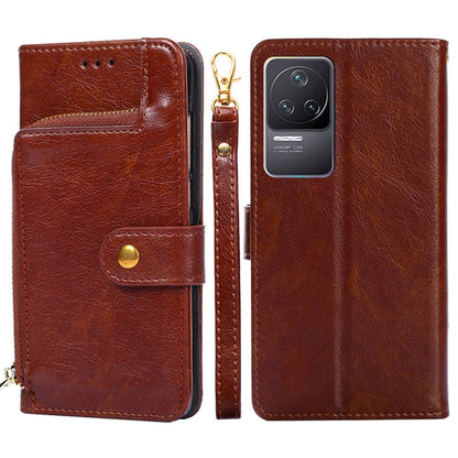 Zipper Bag Leather Phone Case, For Xiaomi Poco X4 Pro 5G, For Xiaomi Redmi K50/Redmi K50 Pro, For Xiaomi Redmi K50 Gaming/Poco F4 GT, For Xiaomi Redmi Note 11 Global/Redmi Note 11S, For Xiaomi Redmi Note 11 Pro Global, For Xiaomi 12 Lite