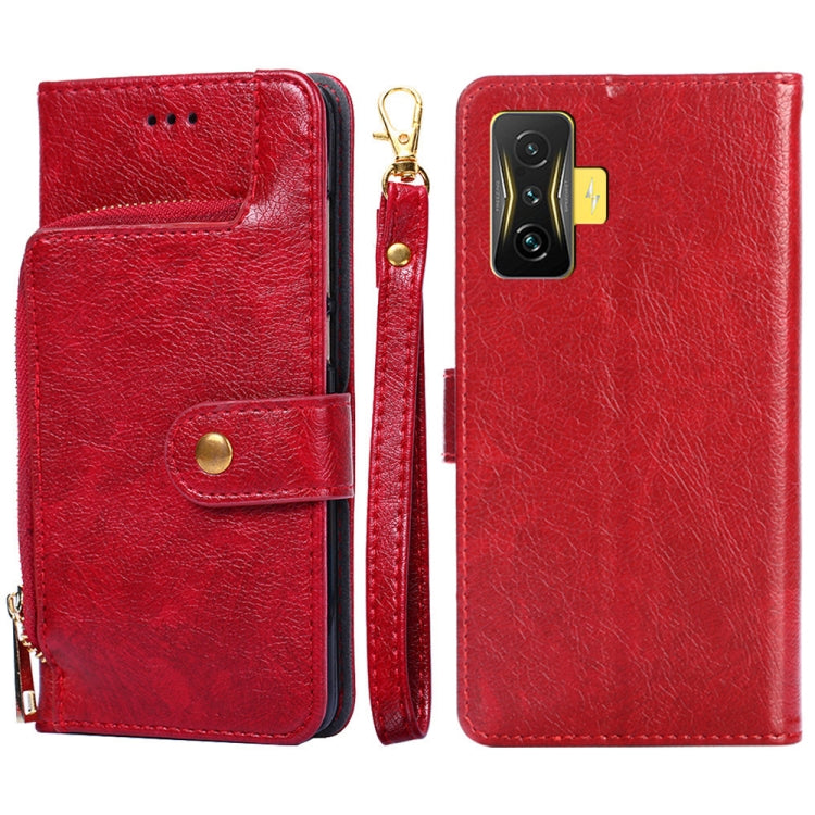 Zipper Bag Leather Phone Case, For Xiaomi Poco X4 Pro 5G, For Xiaomi Redmi K50/Redmi K50 Pro, For Xiaomi Redmi K50 Gaming/Poco F4 GT, For Xiaomi Redmi Note 11 Global/Redmi Note 11S, For Xiaomi Redmi Note 11 Pro Global, For Xiaomi 12 Lite