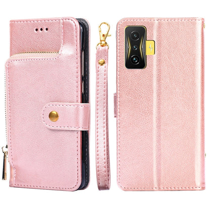 Zipper Bag Leather Phone Case, For Xiaomi Poco X4 Pro 5G, For Xiaomi Redmi K50/Redmi K50 Pro, For Xiaomi Redmi K50 Gaming/Poco F4 GT, For Xiaomi Redmi Note 11 Global/Redmi Note 11S, For Xiaomi Redmi Note 11 Pro Global, For Xiaomi 12 Lite
