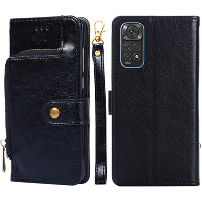 Zipper Bag Leather Phone Case, For Xiaomi Poco X4 Pro 5G, For Xiaomi Redmi K50/Redmi K50 Pro, For Xiaomi Redmi K50 Gaming/Poco F4 GT, For Xiaomi Redmi Note 11 Global/Redmi Note 11S, For Xiaomi Redmi Note 11 Pro Global, For Xiaomi 12 Lite