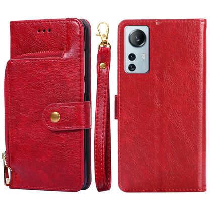 Zipper Bag Leather Phone Case, For Xiaomi Poco X4 Pro 5G, For Xiaomi Redmi K50/Redmi K50 Pro, For Xiaomi Redmi K50 Gaming/Poco F4 GT, For Xiaomi Redmi Note 11 Global/Redmi Note 11S, For Xiaomi Redmi Note 11 Pro Global, For Xiaomi 12 Lite