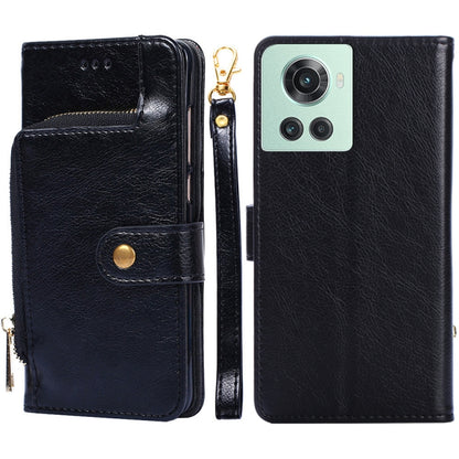 Zipper Bag Leather Phone Case, For Xiaomi 12 Pro, For OnePlus Ace/10R, For OnePlus Nord CE 2 5G