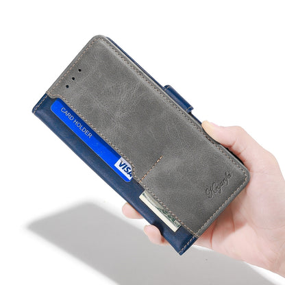 Contrast Color Side Buckle Leather Phone Case, For OPPO Realme GT Neo3, For OPPO Realme GT2 Pro, For OPPO Realme Narzo 50i