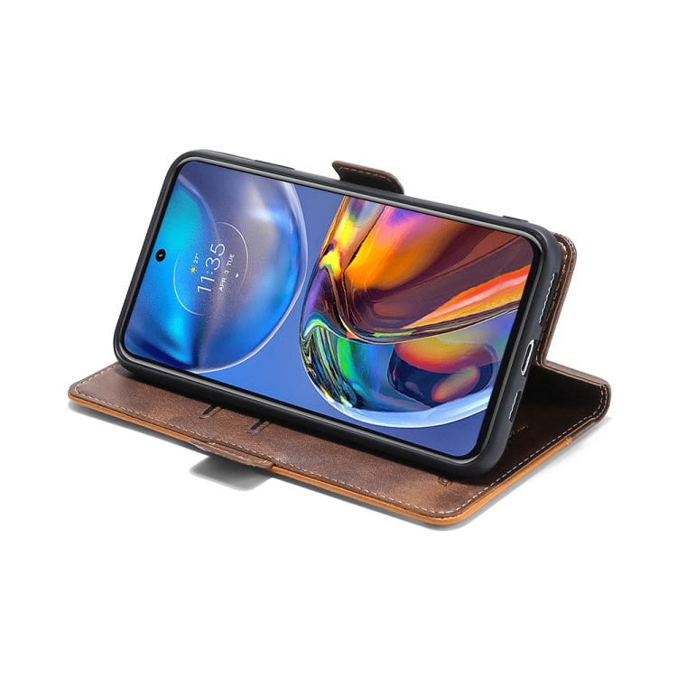 Contrast Color Side Buckle Leather Phone Case, For OPPO Realme GT Neo3, For OPPO Realme GT2 Pro, For OPPO Realme Narzo 50i