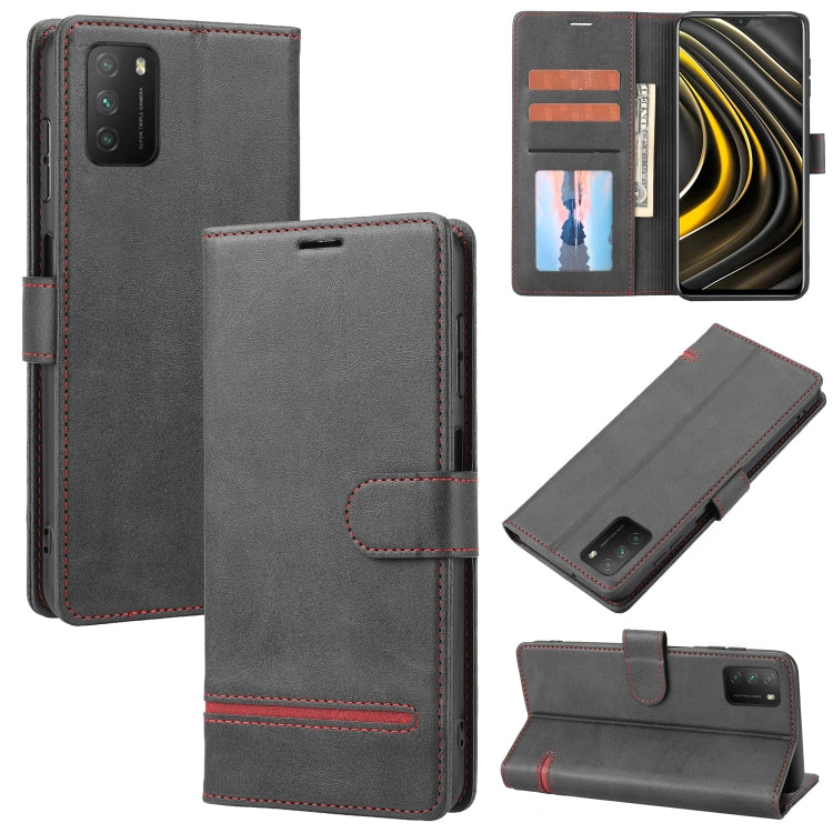 Classic Wallet Flip Leather Phone Case, For Xiaomi Redmi 9T / Poco M3, For Xiaomi Redmi 10 4G / 10 2022, For Xiaomi Redmi 10 5G / Note 11E, For Xiaomi Redmi 10A