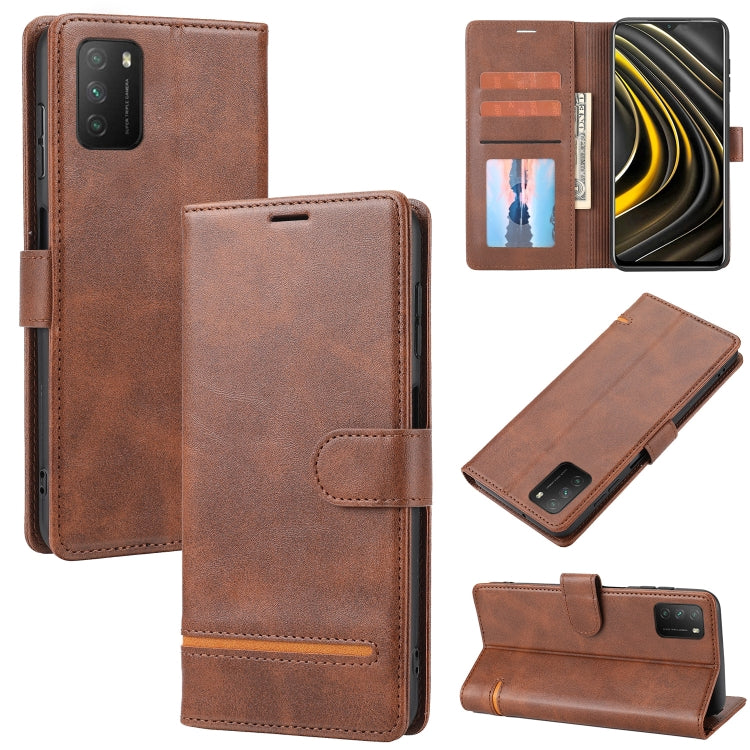 Classic Wallet Flip Leather Phone Case, For Xiaomi Redmi 9T / Poco M3, For Xiaomi Redmi 10 4G / 10 2022, For Xiaomi Redmi 10 5G / Note 11E, For Xiaomi Redmi 10A