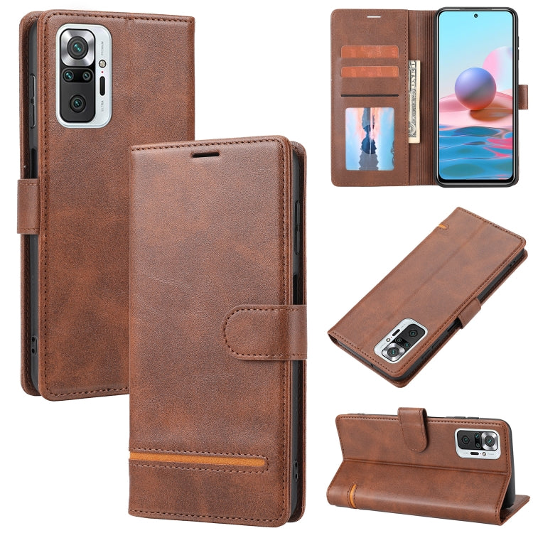 Classic Wallet Flip Leather Phone Case, For Xiaomi Redmi Note 9S / 9 Pro, For Xiaomi Redmi Note 9T / 9 5G, For Xiaomi Redmi Note 10 5G, For Xiaomi Redmi Note 10 Pro 4G / 10 Pro Max