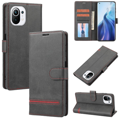 Classic Wallet Flip Leather Phone Case, For Xiaomi Mi 11, For Xiaomi Mi 11 Lite, For Xiaomi 11T / 11T Pro, For Xiaomi 12