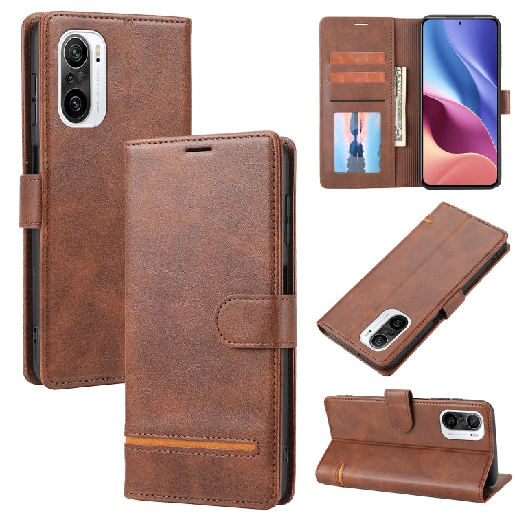 Classic Wallet Flip Leather Phone Case, For Xiaomi 12 Lite, For Xiaomi 12 Pro, For Xiaomi Poco F3 / K40 / K40 Pro, For Xiaomi Poco M4 Pro 4G