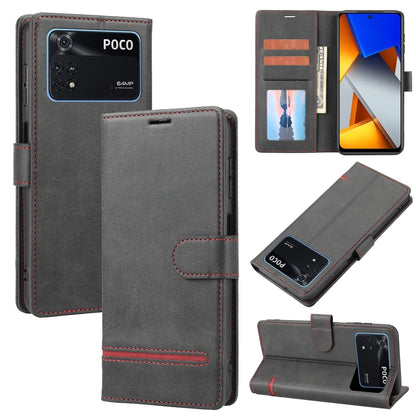 Classic Wallet Flip Leather Phone Case, For Xiaomi 12 Lite, For Xiaomi 12 Pro, For Xiaomi Poco F3 / K40 / K40 Pro, For Xiaomi Poco M4 Pro 4G