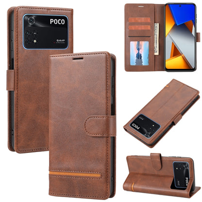 Classic Wallet Flip Leather Phone Case, For Xiaomi 12 Lite, For Xiaomi 12 Pro, For Xiaomi Poco F3 / K40 / K40 Pro, For Xiaomi Poco M4 Pro 4G