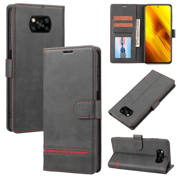 Classic Wallet Flip Leather Phone Case, For Xiaomi Poco X3 NFC, For Xiaomi Poco X4 Pro 5G