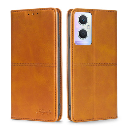Cow Texture Magnetic Horizontal Flip Leather Phone Case, For OPPO A36 4G/A76 4G Global, For OPPO A57 5G 2022/Realme Q5i, For OPPO A96 5G, For OPPO Find X5 Pro