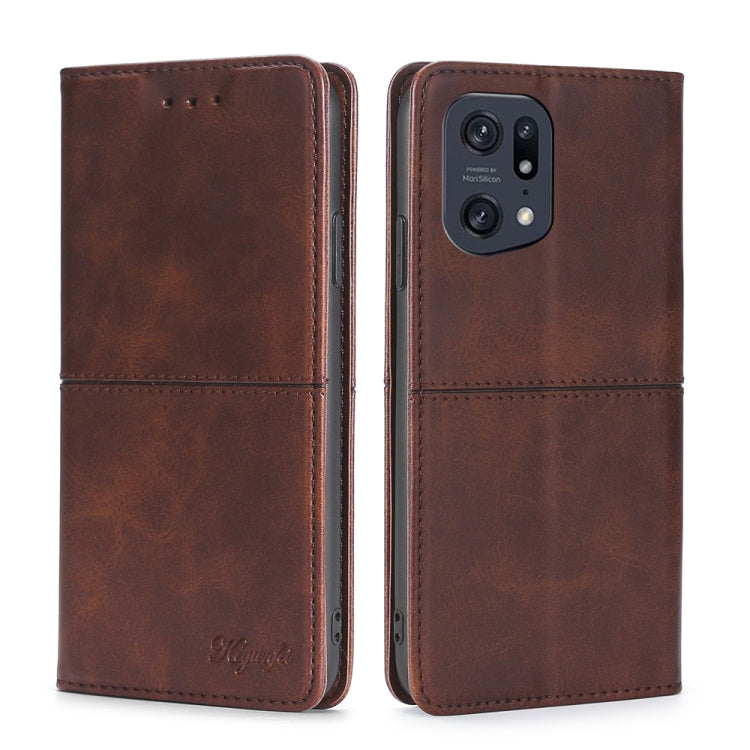 Cow Texture Magnetic Horizontal Flip Leather Phone Case, For OPPO A36 4G/A76 4G Global, For OPPO A57 5G 2022/Realme Q5i, For OPPO A96 5G, For OPPO Find X5 Pro