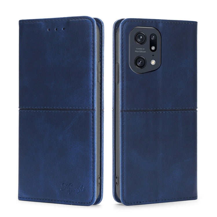 Cow Texture Magnetic Horizontal Flip Leather Phone Case, For OPPO A36 4G/A76 4G Global, For OPPO A57 5G 2022/Realme Q5i, For OPPO A96 5G, For OPPO Find X5 Pro