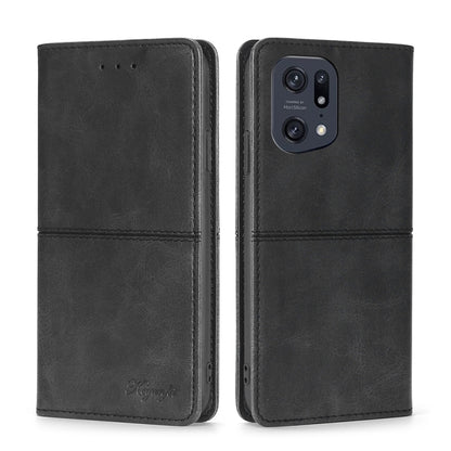 Cow Texture Magnetic Horizontal Flip Leather Phone Case, For OPPO A36 4G/A76 4G Global, For OPPO A57 5G 2022/Realme Q5i, For OPPO A96 5G, For OPPO Find X5 Pro