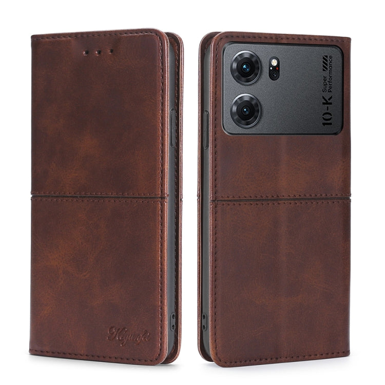 Cow Texture Magnetic Horizontal Flip Leather Phone Case, For OPPO K10 5G, For OPPO K10 Pro 5G, For OPPO Reno7 4G/F21 Pro 4G, For OPPO Reno7 5G Global/Find X5 Lite