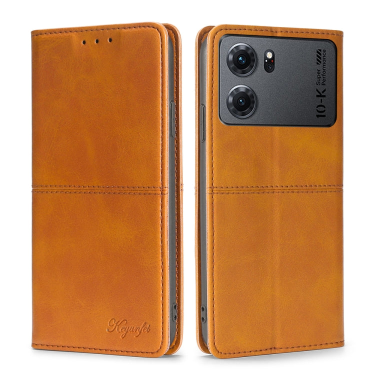 Cow Texture Magnetic Horizontal Flip Leather Phone Case, For OPPO K10 5G, For OPPO K10 Pro 5G, For OPPO Reno7 4G/F21 Pro 4G, For OPPO Reno7 5G Global/Find X5 Lite