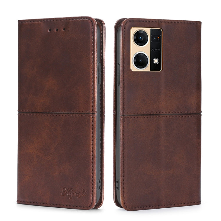 Cow Texture Magnetic Horizontal Flip Leather Phone Case, For OPPO K10 5G, For OPPO K10 Pro 5G, For OPPO Reno7 4G/F21 Pro 4G, For OPPO Reno7 5G Global/Find X5 Lite
