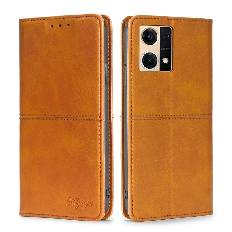 Cow Texture Magnetic Horizontal Flip Leather Phone Case, For OPPO K10 5G, For OPPO K10 Pro 5G, For OPPO Reno7 4G/F21 Pro 4G, For OPPO Reno7 5G Global/Find X5 Lite