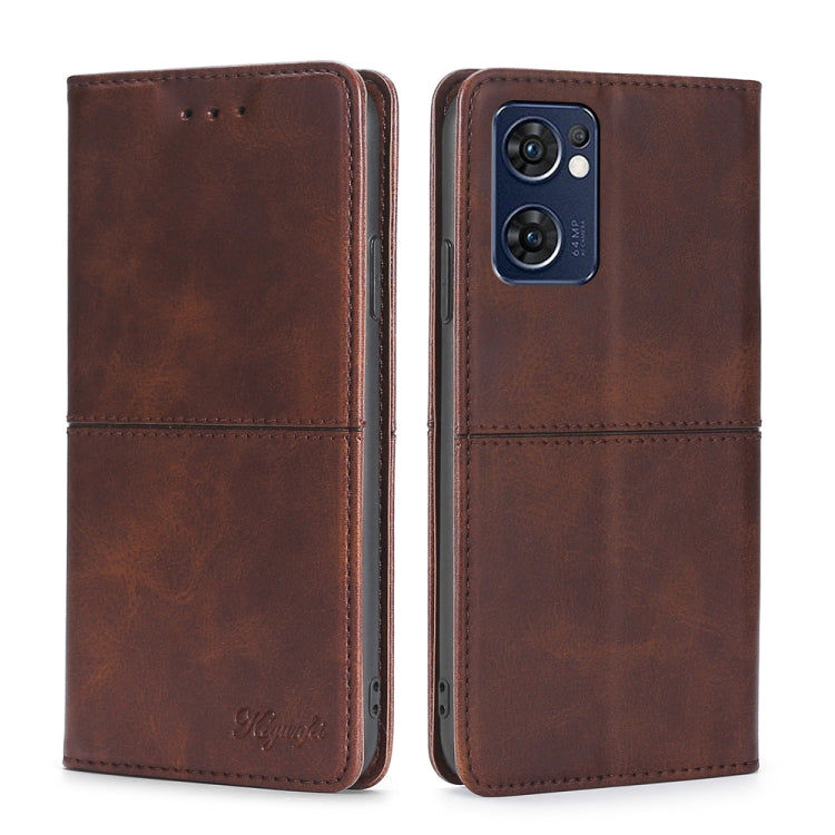 Cow Texture Magnetic Horizontal Flip Leather Phone Case, For OPPO K10 5G, For OPPO K10 Pro 5G, For OPPO Reno7 4G/F21 Pro 4G, For OPPO Reno7 5G Global/Find X5 Lite