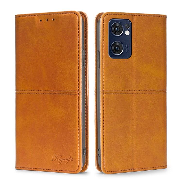 Cow Texture Magnetic Horizontal Flip Leather Phone Case, For OPPO K10 5G, For OPPO K10 Pro 5G, For OPPO Reno7 4G/F21 Pro 4G, For OPPO Reno7 5G Global/Find X5 Lite