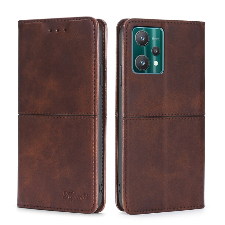 Cow Texture Magnetic Horizontal Flip Leather Phone Case, For OPPO Realme 9 Pro, For OPPO Realme 9 Pro+, For OPPO Realme 9i/A36 4G/A96 4G/K10 4G/A76 4G, For OPPO Realme C35