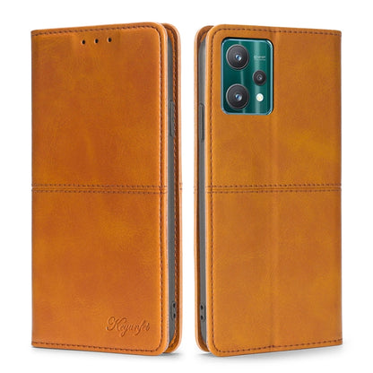 Cow Texture Magnetic Horizontal Flip Leather Phone Case, For OPPO Realme 9 Pro, For OPPO Realme 9 Pro+, For OPPO Realme 9i/A36 4G/A96 4G/K10 4G/A76 4G, For OPPO Realme C35
